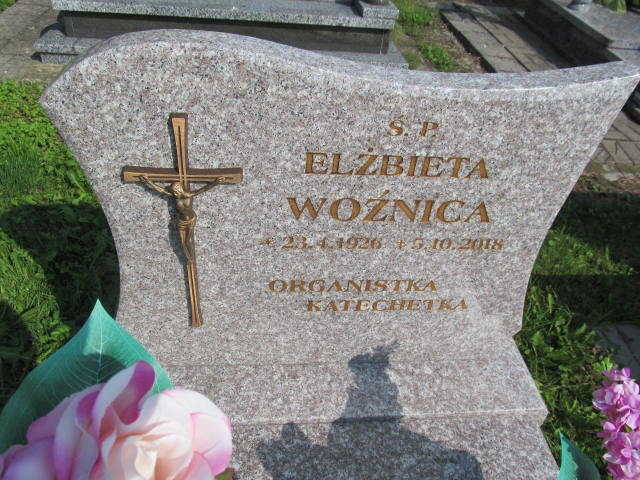 Elżbieta Woźnica 1926 Strumień - Grobonet - Wyszukiwarka osób pochowanych